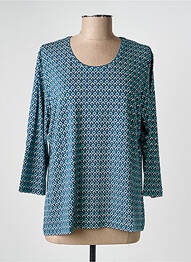 T-shirt imprimé fantaisie manches longues vert RABE femme