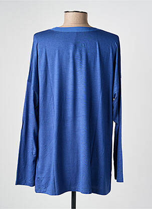 T-shirt manches longues manches longues bleu OLSEN femme