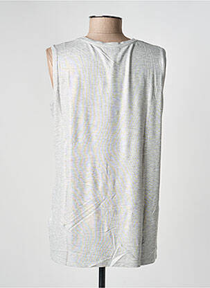 Débardeur stretch sans manche gris RABE femme
