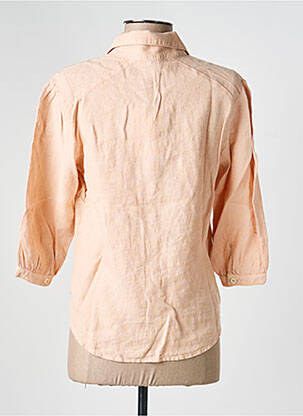 Chemisier manches courtes manches courtes orange COUTURIST femme