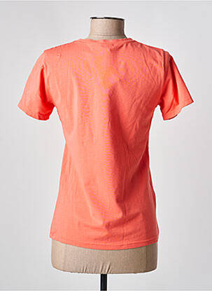 T-shirt coupe droite manches courtes orange COUTURIST femme