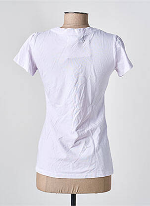 Top manches courtes manches courtes blanc COUTURIST femme