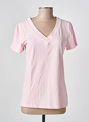 Top manches courtes manches courtes rose COUTURIST femme