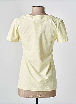 Top manches courtes manches courtes jaune COUTURIST femme