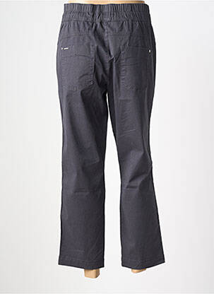 Pantalon 7/8 taille élastique gris STREET ONE femme