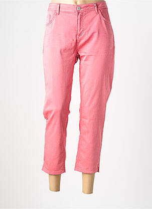 Pantacourt poches rose STREET ONE femme