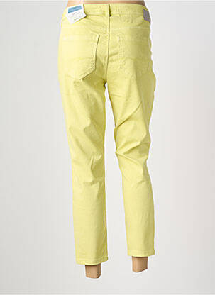 Pantalon slim taille normale taille normale jaune STREET ONE femme