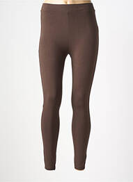 Jogging slim marron BROADWAY femme