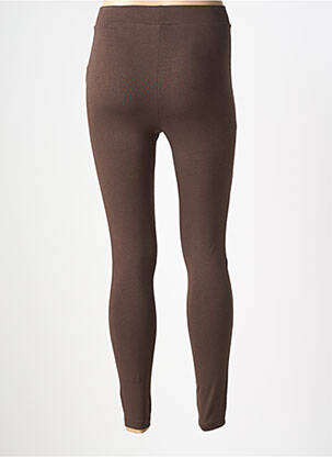 Jogging slim marron BROADWAY femme