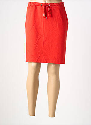 Jupe courte poches rouge STREET ONE femme