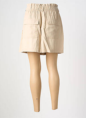 Jupe courte poches beige ONLY femme