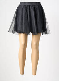 Jupe courte coupe évasée noir FREESIA femme