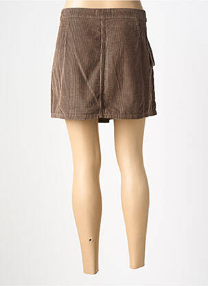 Jupe courte poches marron ONLY femme