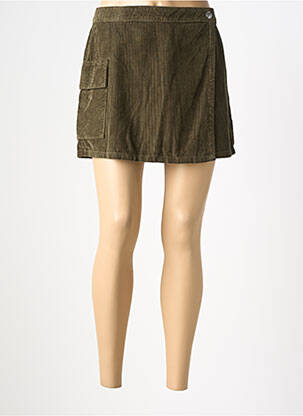 Jupe courte poches vert ONLY femme