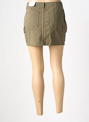 Jupe courte poches vert ONLY femme