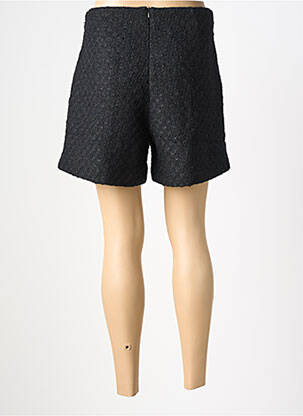 Short coupe droite noir UNIKA femme