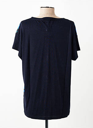 T-shirt imprimé fantaisie manches courtes bleu OLSEN femme