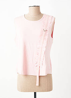 Débardeur stretch sans manche rose KATMAI femme