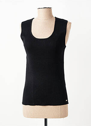 Débardeur stretch sans manche noir KATMAI femme