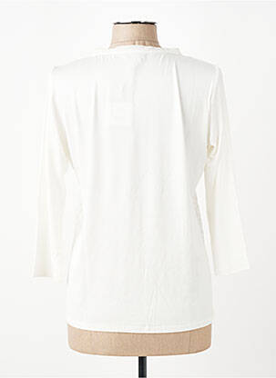 T-shirt manches 3/4 manches 3/4 blanc RABE femme