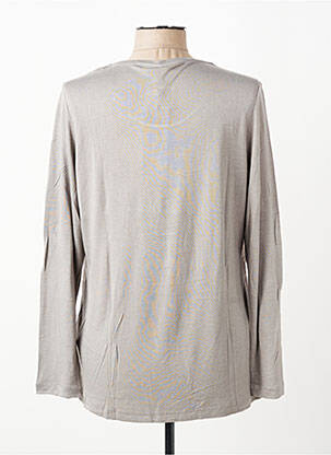 T-shirt manches longues manches longues marron OLSEN femme
