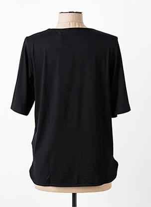T-shirt coupe droite manches courtes noir RABE femme