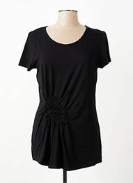 T-shirt stretch manches courtes noir KATMAI femme