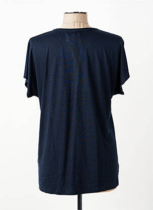T-shirt imprimé fantaisie manches courtes bleu OLSEN femme