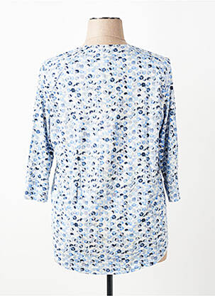 T-shirt manches 3/4 manches 3/4 bleu OLSEN femme