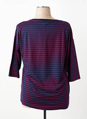 T-shirt manches 3/4 manches 3/4 bleu OLSEN femme