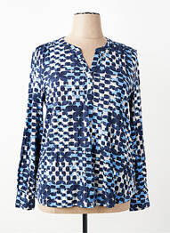 T-shirt manches longues manches longues bleu OLSEN femme