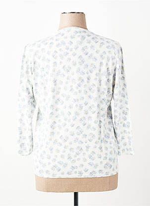 T-shirt manches 3/4 manches 3/4 blanc ESCORPION femme