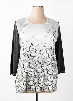 T-shirt manches longues manches longues gris RABE femme