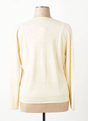 Twin-set col v beige FINETTE femme