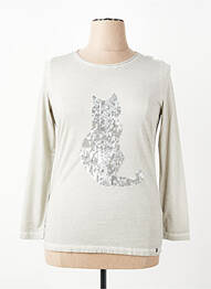 T-shirt manches longues manches longues beige OLSEN femme