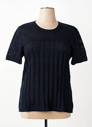 T-shirt coupe droite manches courtes noir RODAM femme