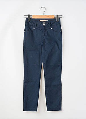 Pantalon slim poches bleu STREET ONE femme