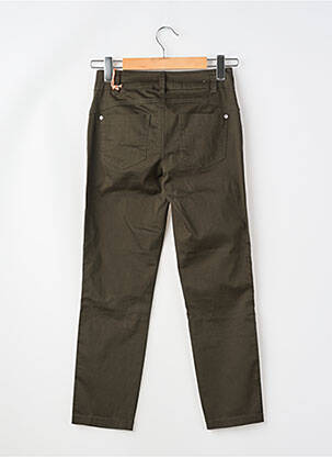 Pantalon slim poches vert STREET ONE femme