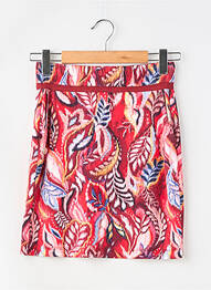 Jupe courte poches rouge STREET ONE femme