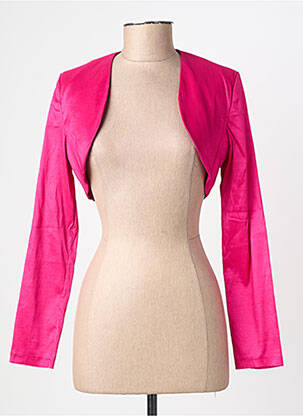 Boléro manches longues rose FLOWER BY CHARM'S femme