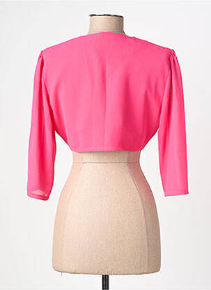 Boléro manches 3/4 rose CHARM'S femme