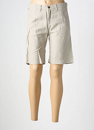 Bermuda coupe droite gris COUTURIST femme