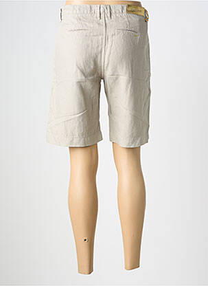 Bermuda coupe droite gris COUTURIST femme
