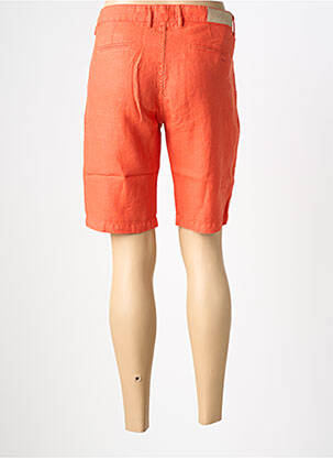 Bermuda coupe droite orange COUTURIST homme