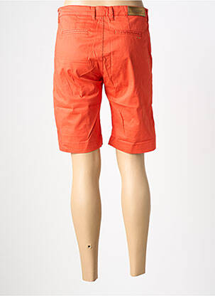 Bermuda coupe droite orange COUTURIST femme