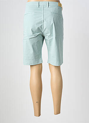 Bermuda coupe droite bleu COUTURIST femme