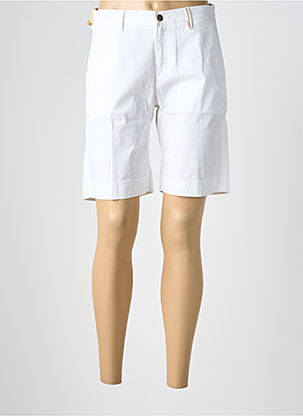 Bermuda coupe droite blanc COUTURIST femme