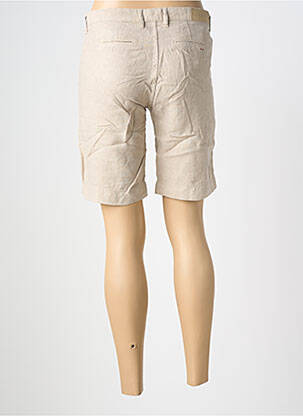 Bermuda coupe droite taille normale beige COUTURIST femme