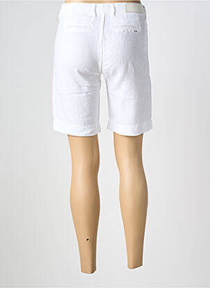 Bermuda coupe droite taille normale blanc COUTURIST femme