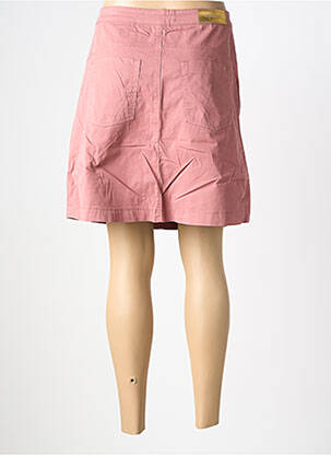 Jupe mi-longue taille normale rose COUTURIST femme